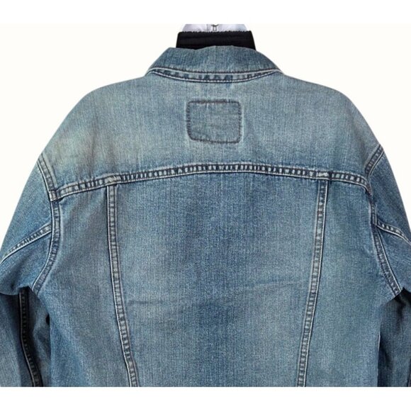 Vintage 1980's Era Levis Medium 70507 Type 3 Standard Trucker Denim Jacket Blue - Picture 6 of 7